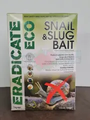 Outdoor Pot Garden Plant Eradicate Snail Slug Bait Pellets 1kg