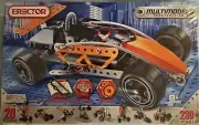 Erector Construction Multimodels Set #6550 -20 Different Models Over 230 Pieces!
