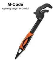 Adjustable Wrench Quick Multi-function Self-Adjusting Spanner Power Pipe
