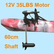 35lbs Thurst Kayak Inflatable Boat Trolling Electric 12V Motor 0~90° Tilt
