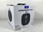 Ultimate Ears WONDERBOOM 2 Portable Wireless Bluetooth Speaker Black NEW SEALED!