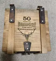 RARE Dalmore 50 Years Old Empty Whisky Box