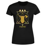 Dungeons & Dragons Fighter Women's T-Shirt - Black