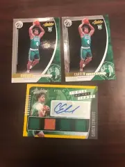 2019-20 Absolute Carsen Edwards Tools Auto Quad Jersey Ball /175 + 2 Rc Base
