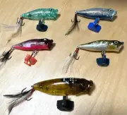 5 Lot Limited Megabass POP X & POP MAX Fishing Lure YUKI ITO rare JDM sp-c JPN