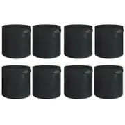10 Pack Breathable Fabric Plant Grow Pots 2 to 20 Gallon Sizes