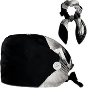 [YTYVAGT] Scrub Caps Women,Scrub Hats Suitable for Women,Animal Lion Couple