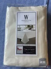 NEW Wamsutta Classic 70 x 120 Oblong Oval Restaurant Quality Cotton Tablecloth