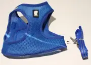 DOTON Cat Dog Vest Harness and Leash Step In Mesh Reflective 12-16lbs