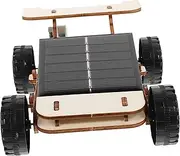 LOPUNER 1 Set Solar Vehicle Model Making Kit Stem Educational Assemble for Science Experiments Solar for Hands Learning and Fun
