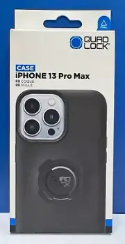 QUAD LOCK® MOTORCYCLE SCOOTER BICYCLE IPHONE "13 PRO MAX / 6.7" CASE COVER