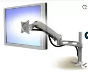 New Ergotron LX 45-179-194-00 Desk Mount Single Monitor Arm 3A