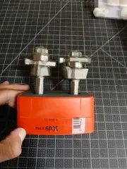 6009 15° Shaker Cabinet Door Router Bit Set, 1/2" Shank, for 1/4" Panels, 2-P...
