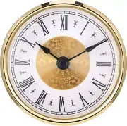 3 -1/8 Inch (80 Mm) Clock Insert with Roman Numeral, Quartz Move