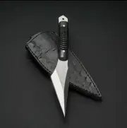 CUSTOM HANDMADE D2 STEEL KIRIDASHI KNIFE | SURVIVAL KNIFE WITH WOOD HANDLE