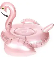 Portable Flamingo Floating Row Adult Beach Swimming Pool Water Toy Riding Swimming Ring Airbeds Shooting Props 190CM Inflatable LWX