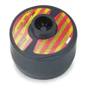 Msa Safety Gas Mask Canister,Magenta, Olive 10067491 Msa Safety 10067491