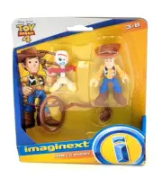 Fisher Price Imaginext Disney Pixar Toy Story 4 Forky and Woody Figures