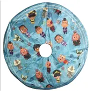 Avatar The Last Airbender Christmas Tree Skirt 48" Chibi Aang Katara Sokka Appa