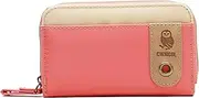 C.W.NICOL(シーダブルニコル) Sea Double Nicole Coin Purse, Women's, Small, Coin Case, Owl, Auspicious Wallet, Compact