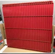 Milwaukee Modular System 2x2 Rack Panel Display Grid With Backing Red 48-55-1020