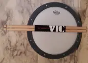 Remo Drum Kit Practice Pad Mountable Head 8" Silentstroke w/ Vic Firth 5A Sticks