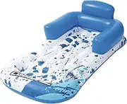 Swim Ring Airbeds Summer Adult Recliner Water Inflatable Floating Row Floating Bed Sofa Floating Rest Water Row 161×84CM LWX