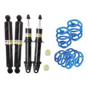 Front Rear Webco Shock Absorbers Lovells Sport Low Springs for Ford Falcon BF