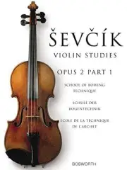 Sevcik Violin Studies Opus 2 Part 1 School of Bowing Technique Exercise Book