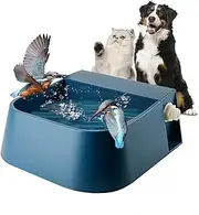 Enjoying Dog Automatic Waterer Bowl 2L Outdoor/Indoor Auto Pet Water Dispenser Float Valve Livestock Waterer for Dog Cat Chicken