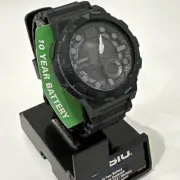 Casio AEQ100W-1BV, Telememo 30 Watch, 3 Alarms, Chronograph, 10 Year Battery