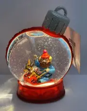 Rudolph Red Nosed Reindeer And Yukon Cornelius Light Up Snow Globe / Sphere