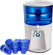 Water Cooler Dispenser 8.5 Litre Dispenser with 6 Filters (1 Years Supply) - Cold Water Machine for Home & Office, No Plumbing Needed