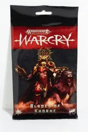 Warhammer Age of Sigmar Warcry Blades of Khorne Cards Booster Pack New