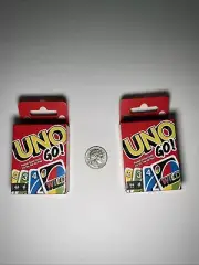 Uno GO Card Game - Set Of 2 Packs - NEW/SEALED