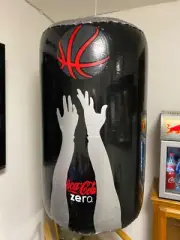 (2) COCA-COLA ZERO / COKE ZERO INFLATABLE CANS-BRAND NEW~38.5" TALL