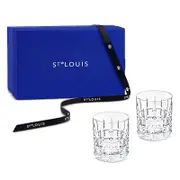 Saint Louis Manhattan On the Rocks Glass, Set of 2