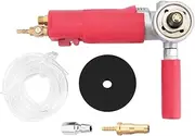 Gearwell Pneumatic Water Polisher, Air Sander Wet Polisher, 3 High Speed Air Grinder for Marble, Stone, 4300rpm Wet Sanding
