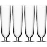 Orrefors Set of 4 Pils Glasses in White at Nordstrom One Size