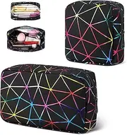 Likesing Sanitary Napkin Storage Bag, Leather Period Pad Pouch for Girls, Reusable Women Menstrual Cup Pouches Nursing Holder Tampon Bags Feminine Small Makeup Purse, LS0292