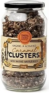 Mindful Foods Caramel Wattleseed Clusters 400 g Jar