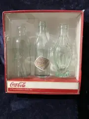 Coca-Cola 3 Piece Evolution Bottle Set 2009