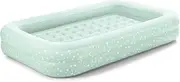 Intex 66810EP Inflatable Kidz Travel Bed Set: Includes Hand Pump and Carry Bag – Removable Mattress – Quick Inflation – Indoor Use – 28" x 52 x 4