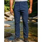 Men's Cargo Pants Hiking Pants Trousers Hiking Rain Pants Outdoor Regular Fit Waterproof Windproof Lightweight Bottoms Black Army Green Camping / Hiking Runnin