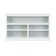 Armand Lowline Bookcase 90 x 155cm White
