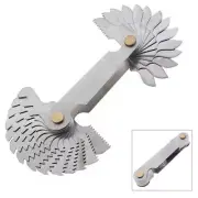 Steel Screw Thread Pitch Gauge Metric Imperial Internal External Thread Measure