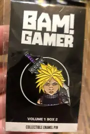MIP-BAM! GAMER Final Fantasy VII (Cloud) Collectible Enamel Pin/Limited Release