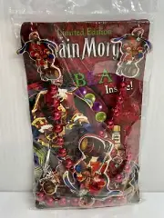Captain Morgan Rum Mardi Gras Beads Necklace Pirate Style Party Ltd Edition NIP