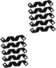 BESPORTBLE 2sets Leaning Tree Support Straps Tree Staking Straps Nylon Plant Support Clips for Garden 5pcs*2