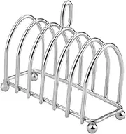 BRIGHTFUFU Sandwich Bread Holder Rings Kettle Rack Kitchen Oven Blue Clip Accessories Can Opener Top Pub Cutlery Tray Dispenser LED Slot Transparent Holders Bin Retro Stainless Steel Silver